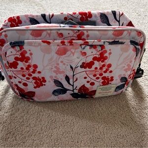 Compact Diaper Bag with strap and stroller hooks